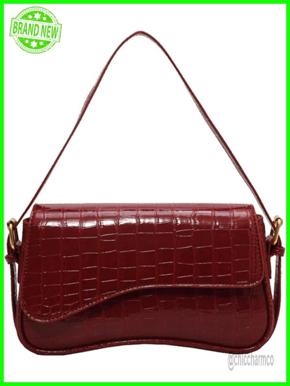 PU Leather Tote Bag for Women with 2 Removable Straps and Zipper Closure